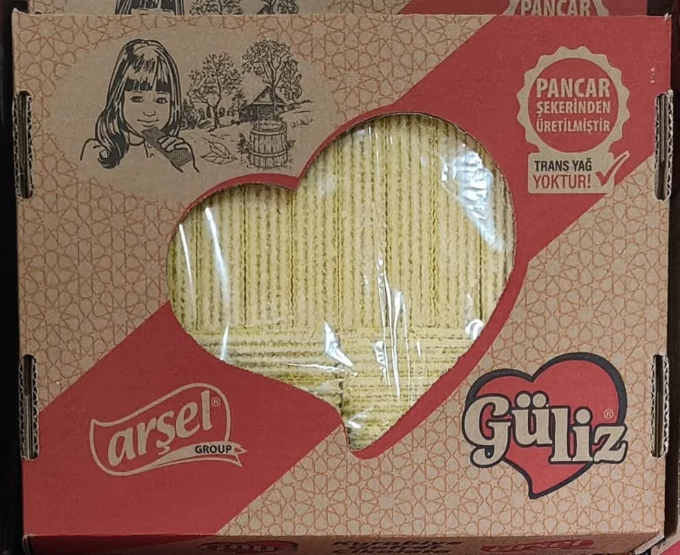Güliz 1000 Gr Muzlu Gofret - Güliz Gofret & Kurabiye Çeşitleri | Efe Nacar Şekerleme