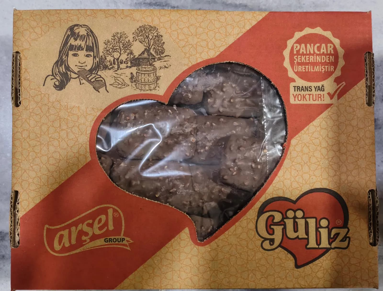 Güliz Y.fıs. Parçacıklı Çikolata Kaplı Kurabiye - Güliz Gofret & Kurabiye Çeşitleri | Efe Nacar Şekerleme