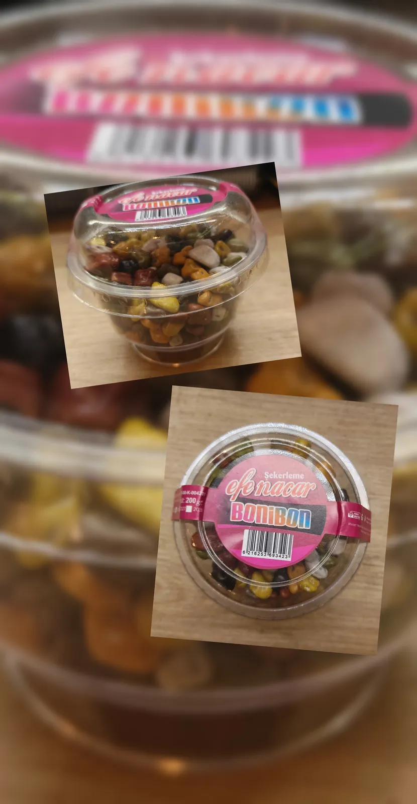 200 Gr Pet Çakıltaşı - Paket Draje Çeşitleri | Efe Nacar Şekerleme