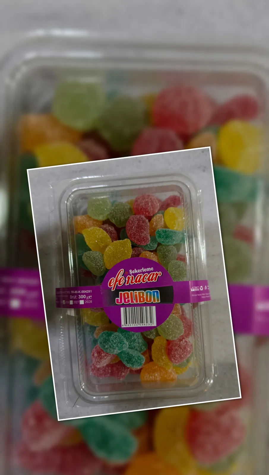 300 Gr Jelibon Limon - Paket Jelibon Çeşitleri | Efe Nacar Şekerleme