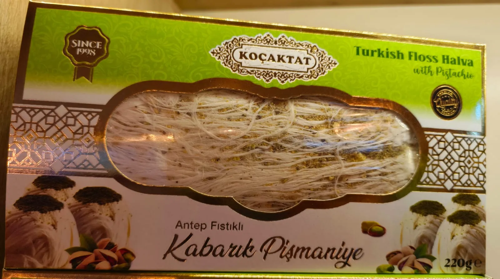 Koçaktat 220 Gr Ant.fıs. Kabarık Pişmaniye - Pişmaniye Çeşitleri | Efe Nacar Şekerleme