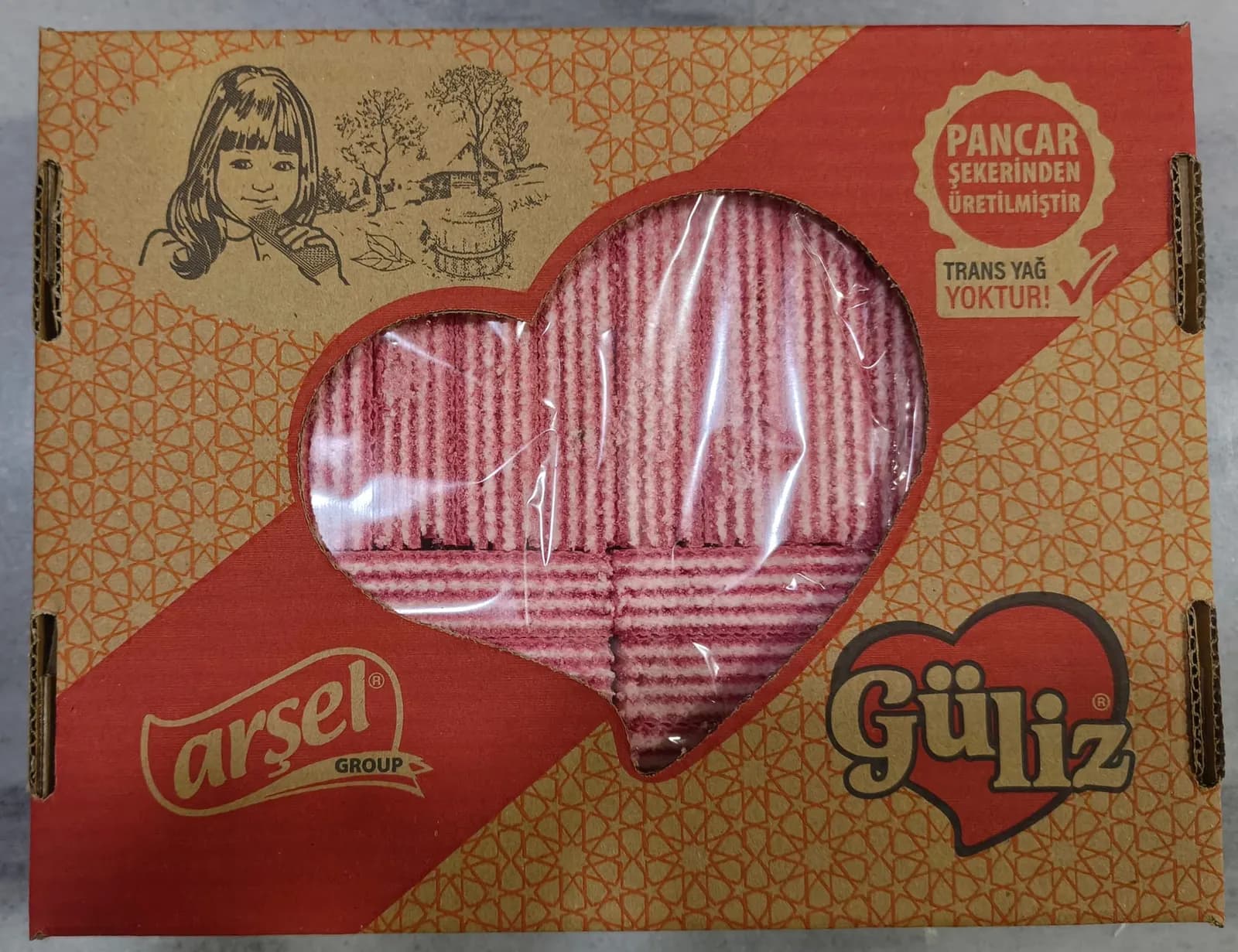 Güliz 1000 Gr Çilekli Gofret - Güliz Gofret & Kurabiye Çeşitleri | Efe Nacar Şekerleme