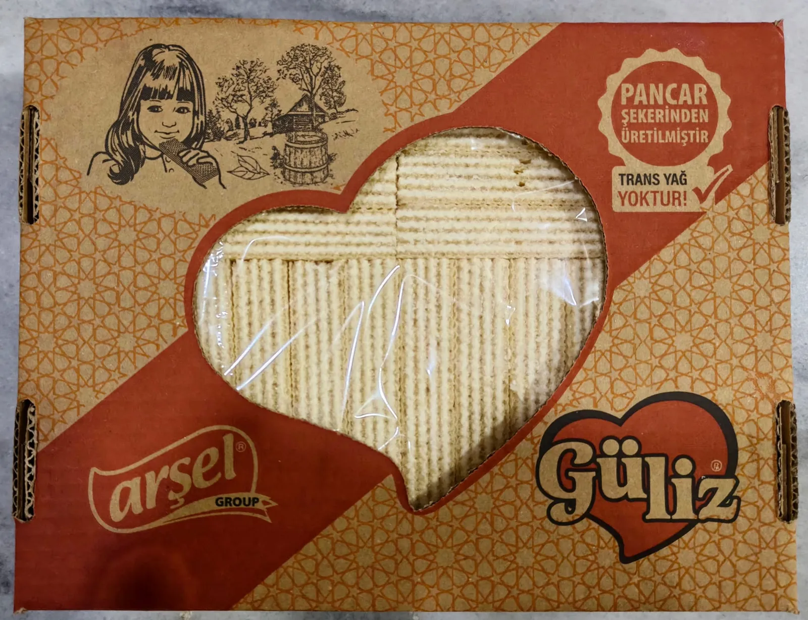 Güliz 1000 Gr Vanilyalı Gofret - Güliz Gofret & Kurabiye Çeşitleri | Efe Nacar Şekerleme